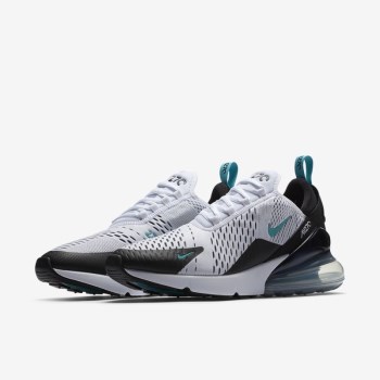 Nike Air Max 270 - Férfi Utcai Cipő - Fekete/Fehér